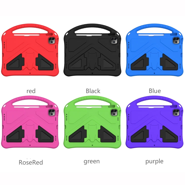 For iPad 2025 / 2022 EVA Anti Falling Tablet Protective Case with Holder(Purple) - iPad 2025 / 2022 Cases by buy2fix | Online Shopping UK | buy2fix
