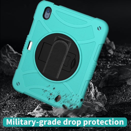 For iPad 10th 10.9 2022 Rotary Grab Silicone And PC Tablet Case(Mint Green) - More iPad Cases by buy2fix | Online Shopping UK | buy2fix