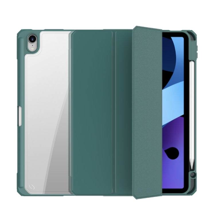 For iPad 2025 / 2022 Mutural Pinyue Series Smart Leather Tablet Case(Dark Green) - iPad 2025 / 2022 Cases by Mutural | Online Shopping UK | buy2fix