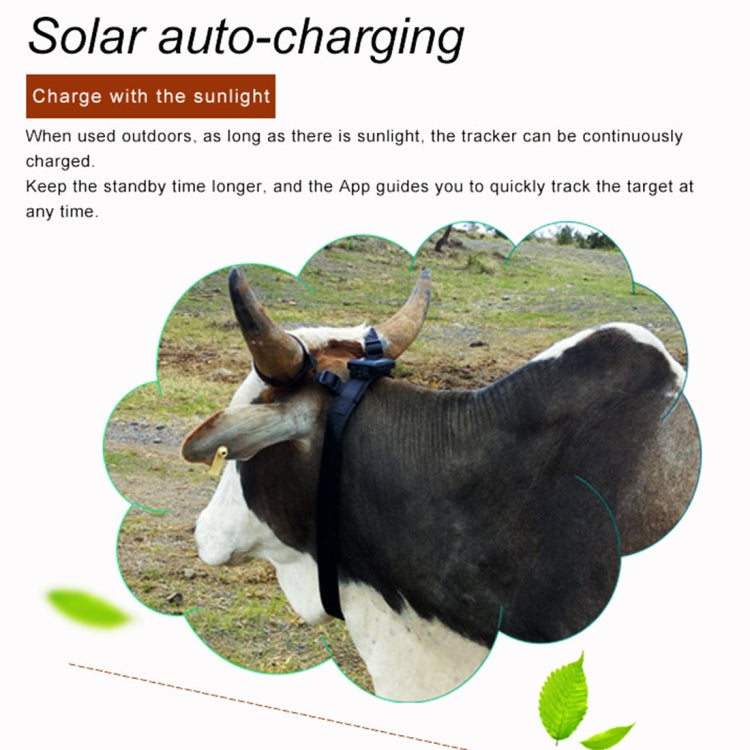 RF-V24 4G Solar GPS Tracking Locator Livestock Tracker with 4G Memory by buy2fix