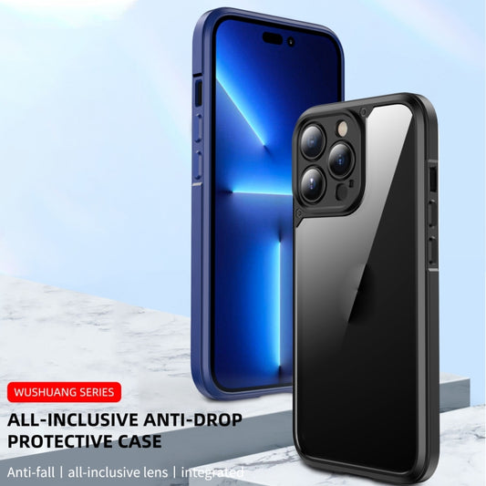 For iPhone 12 Pro iPAKY Shockproof PC + TPU Protective Phone Case(Black) - iPhone 12 / 12 Pro Cases by iPAKY | Online Shopping UK | buy2fix