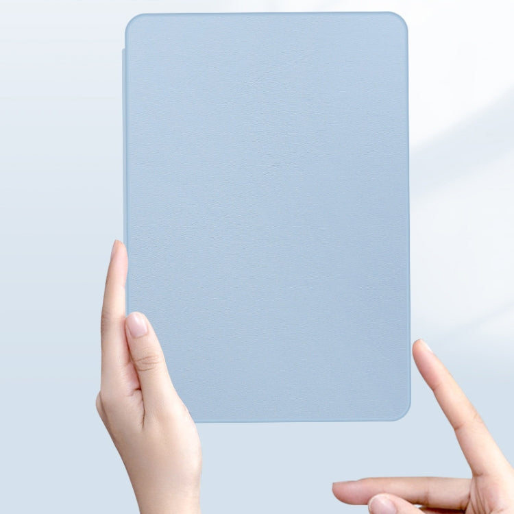For Honor Pad 8 12 inch 2022 Acrylic 360 Degree Rotation Holder Tablet Leather Case(White Ice) - Honor by buy2fix | Online Shopping UK | buy2fix