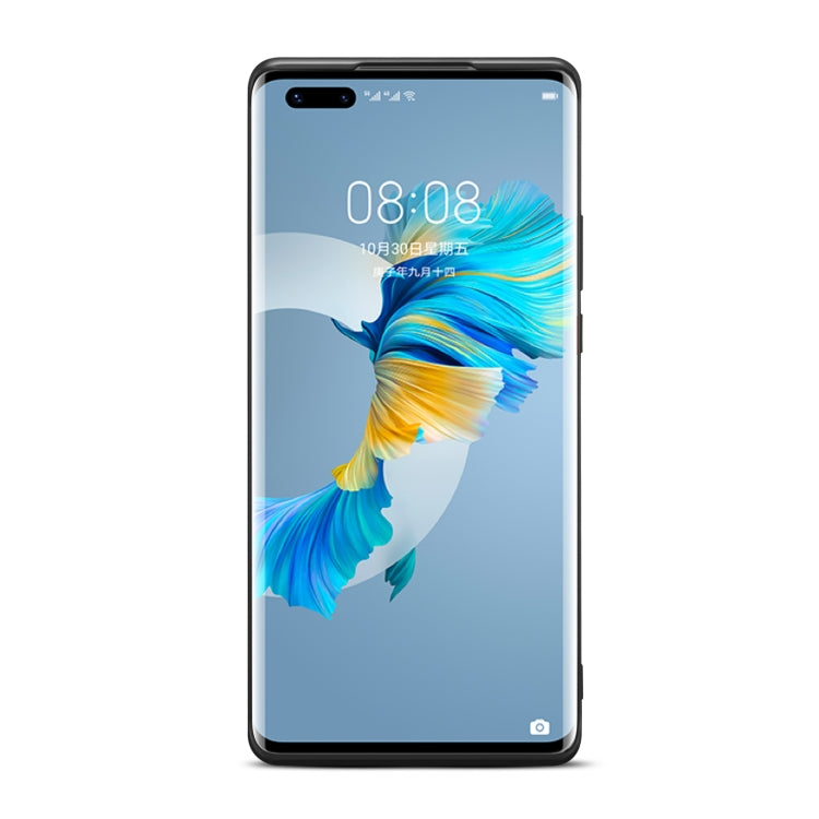 For Huawei Mate 40 Denior DV Elastic Card PU Back Cover Phone Case(Grey) - Huawei Cases by Denior | Online Shopping UK | buy2fix
