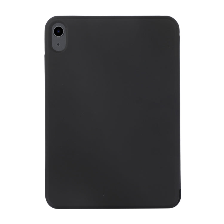 For iPad 2025 / 2022 3-fold Magnetic Buckle Leather Smart Tablet Case(Black) - iPad 2025 / 2022 Cases by buy2fix | Online Shopping UK | buy2fix