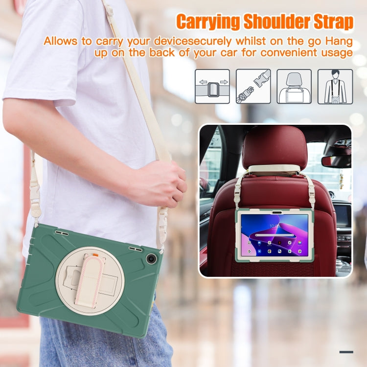 For Lenovo Tab M10 10.1 3rd Gen Silicone + PC Protective Tablet Case(Emerald) - Lenovo by buy2fix | Online Shopping UK | buy2fix