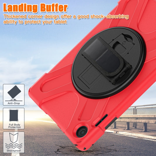 For Lenovo Tab M10 10.1 3rd Gen Silicone + PC Protective Tablet Case(Red) by buy2fix