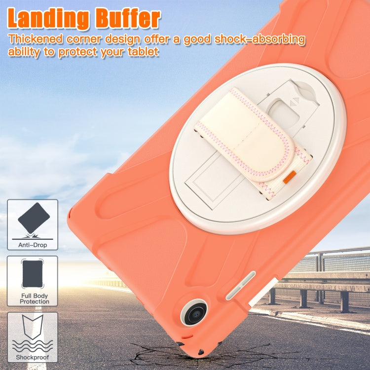 For Lenovo Tab M10 10.1 3rd Gen Silicone + PC Protective Tablet Case(Orange) - Lenovo by buy2fix | Online Shopping UK | buy2fix