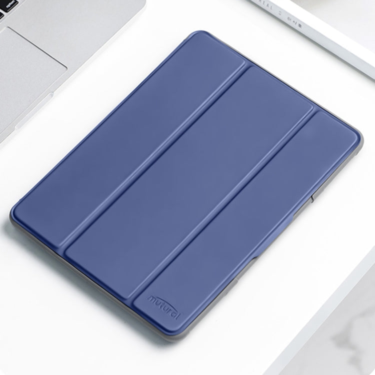 For iPad 2025 / 2022 Mutural PC + TPU Shockproof Leather Tablet Case(Blue) - iPad 2025 / 2022 Cases by Mutural | Online Shopping UK | buy2fix
