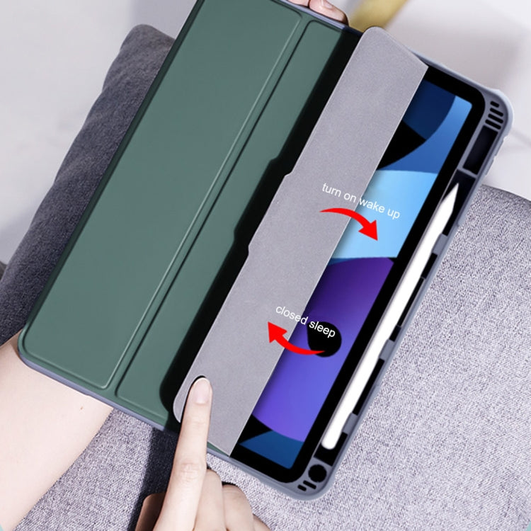 For iPad 2025 / 2022 Mutural PC + TPU Shockproof Leather Tablet Case(Green) - iPad 2025 / 2022 Cases by Mutural | Online Shopping UK | buy2fix