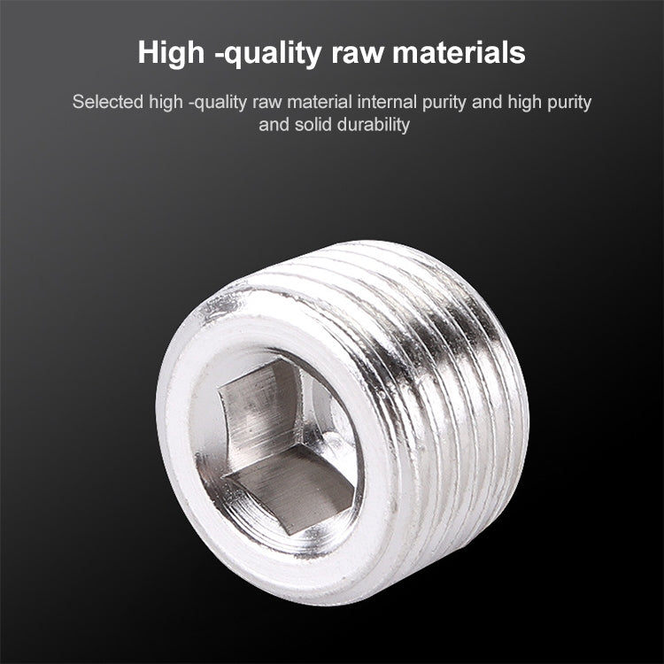 LAIZE 2pcs Iron Plug Connector Accessories, Caliber:6 Point - Interface Series by LAIZE | Online Shopping UK | buy2fix