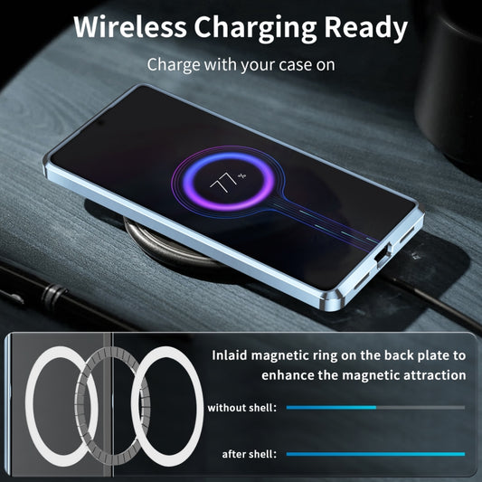 For Samsung Galaxy S21 FE 5G Frosted Metal Phone Case(Black) - Galaxy Phone Cases by buy2fix | Online Shopping UK | buy2fix