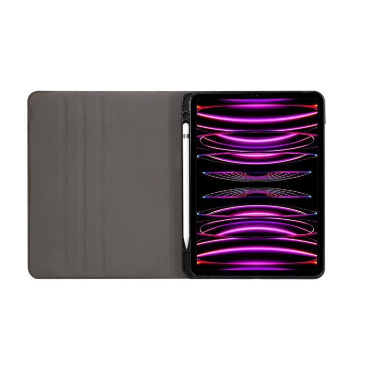 For iPad Pro 11 2022/2021/2020/2018 / Air 10.9 2022/2020 Painted Voltage Pen Slot Tablet Smart Case(Fantasy Cube) - iPad Pro 11 (2022/2021) Cases by buy2fix | Online Shopping UK | buy2fix