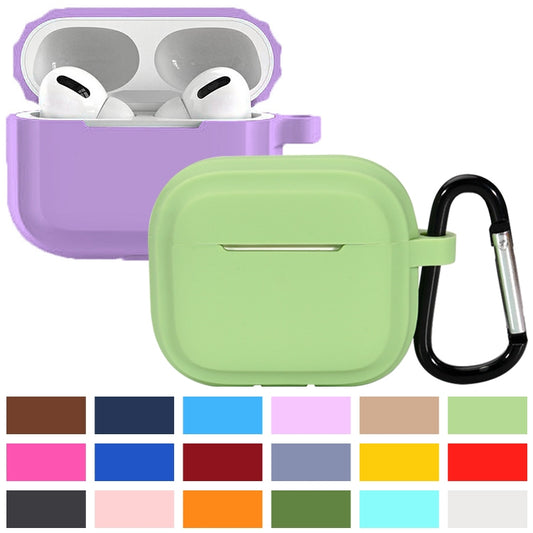 For AirPods Pro 2 Striped Shockproof Earphone Case(Mint Green) by buy2fix