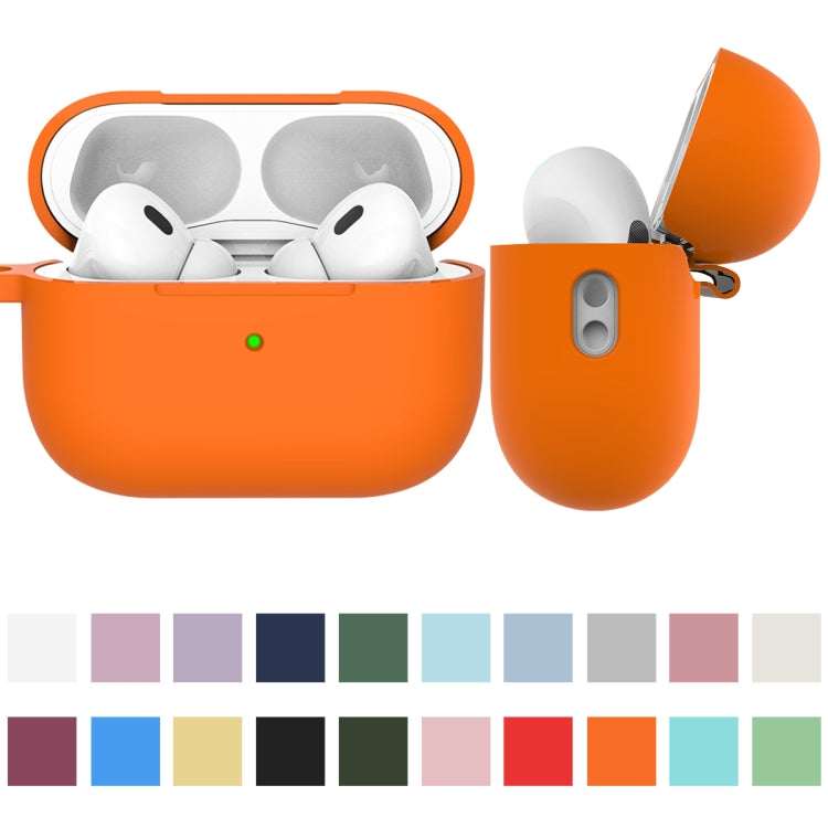 For AirPods Pro 2 Thickened One-piece Shockproof Earphone Case(Pink) by buy2fix