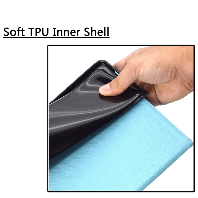 For iPad 2025 / 2022 Coloured Drawing Stitching Smart Leather Tablet Case(Butterfly Tower) - iPad 2025 / 2022 Cases by buy2fix | Online Shopping UK | buy2fix