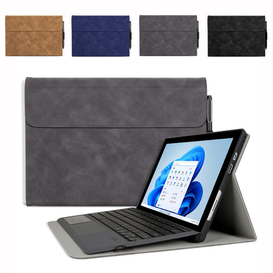 For Microsoft Surface Pro 9 / Surface Pro 10 Sheepskin All-Inclusive Shockproof Protective Case(Grey) - Others by buy2fix | Online Shopping UK | buy2fix