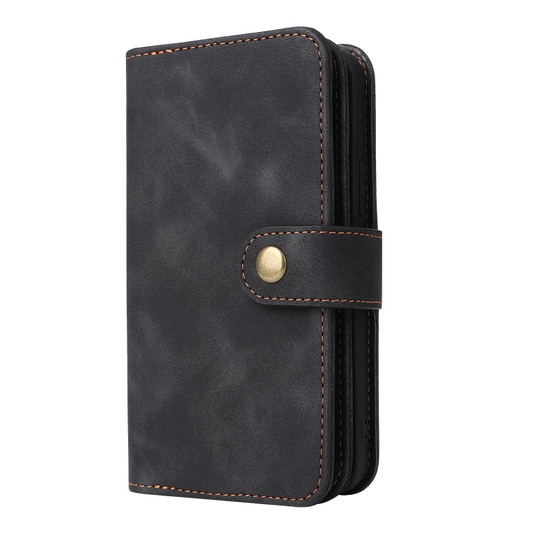 For iPhone 14 Plus Multifunctional Card Slot Zipper Wallet Flip Leather Phone Case(Black) - iPhone 14 Plus Cases by buy2fix | Online Shopping UK | buy2fix