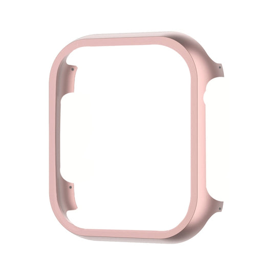 For Apple Watch Ultra 3 / 2 / 1 49mm Aluminum Alloy Frame Protective Case(Pink) by buy2fix