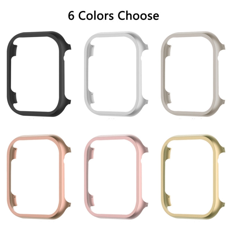 For Apple Watch Ultra 3 / 2 / 1 49mm Aluminum Alloy Frame Protective Case(Silver) by buy2fix