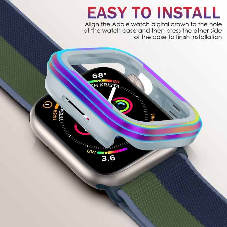 For Apple Watch Ultra 3 / 2 / 1 49mm Aluminum Alloy + TPU 2 in 1 Protective Case(Grey) by buy2fix