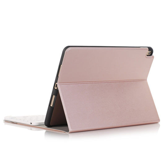 Detachable Bluetooth Keyboard Leather Tablet Case For iPad Air 3 / Pro 10.5 / 10.2 2021 & 2020 & 2019(Rose Gold) by buy2fix