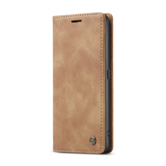 CaseMe 013 Multifunctional Horizontal Flip Leather Phone Case For OPPO F19/F19S/A74 4G/A95 4G/Reno6 Lite 4G Global(Brown) by CaseMe