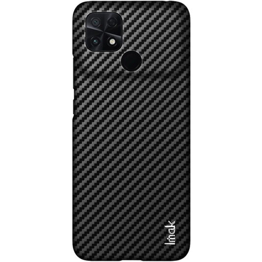 For Xiaomi Poco C40 imak Ruiyi Series Carbon Fiber PU + PC Phone Case by imak