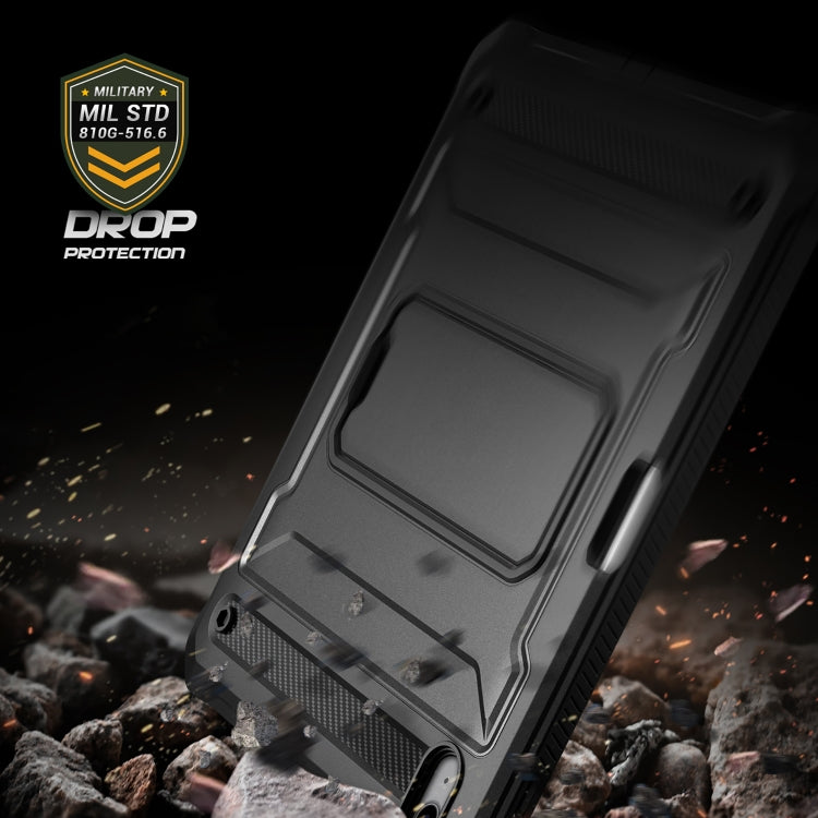 For iPad Air 4 2020/Air 5 2022 10.9 Explorer Tablet Protective Case with Pen Slot(Black) - More iPad Cases by buy2fix | Online Shopping UK | buy2fix