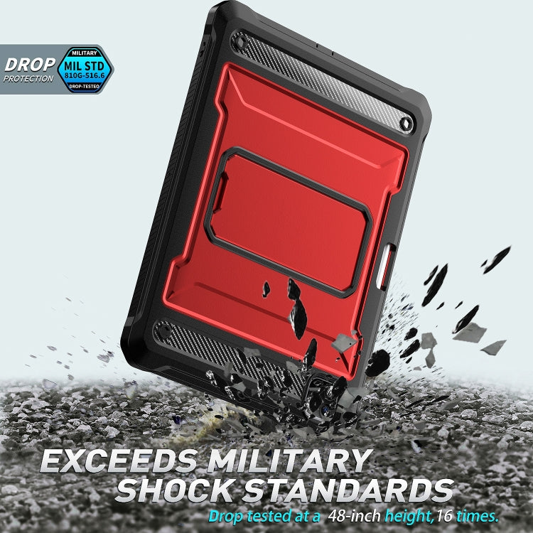 For iPad Pro 11 2022/2021/2020/2018 Explorer Tablet Protective Case with Pen Slot(Red) - More iPad Cases by buy2fix | Online Shopping UK | buy2fix