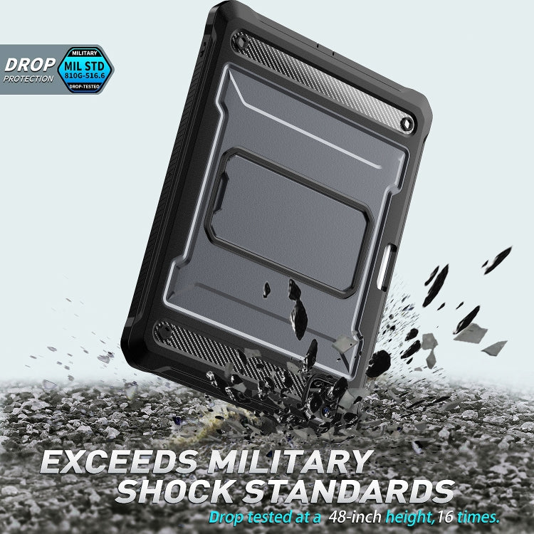 For iPad Pro 11 2022/2021/2020/2018 Explorer Tablet Protective Case with Pen Slot(Grey) - More iPad Cases by buy2fix | Online Shopping UK | buy2fix