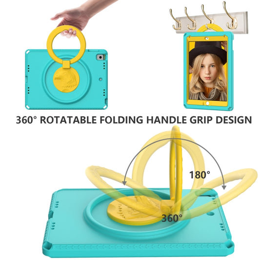 For iPad 5 / 7 / 6 / 8 / 9 EVA + PC Shockproof Tablet Case with Waterproof Frame(Glacier Green) - More iPad Cases by buy2fix | Online Shopping UK | buy2fix