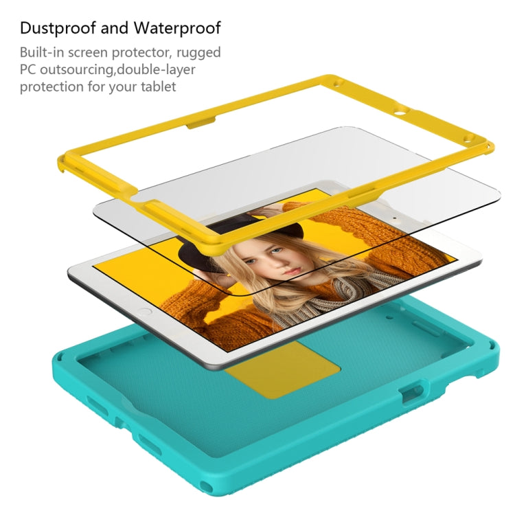 For iPad Pro 10.5 2019/2017 / 10.2 2021/2019 EVA + PC Shockproof Tablet Case with Waterproof Frame(Glacier Green) - iPad Pro 10.5 inch Cases by buy2fix | Online Shopping UK | buy2fix