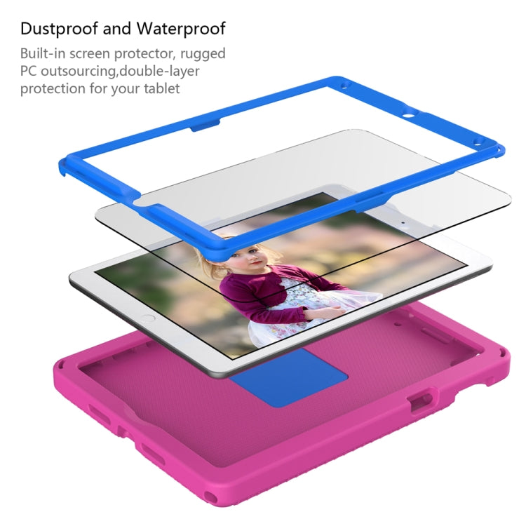 For iPad Pro 10.5 2019/2017 / 10.2 2021/2019 EVA + PC Shockproof Tablet Case with Waterproof Frame(Rose Red) - iPad Pro 10.5 inch Cases by buy2fix | Online Shopping UK | buy2fix
