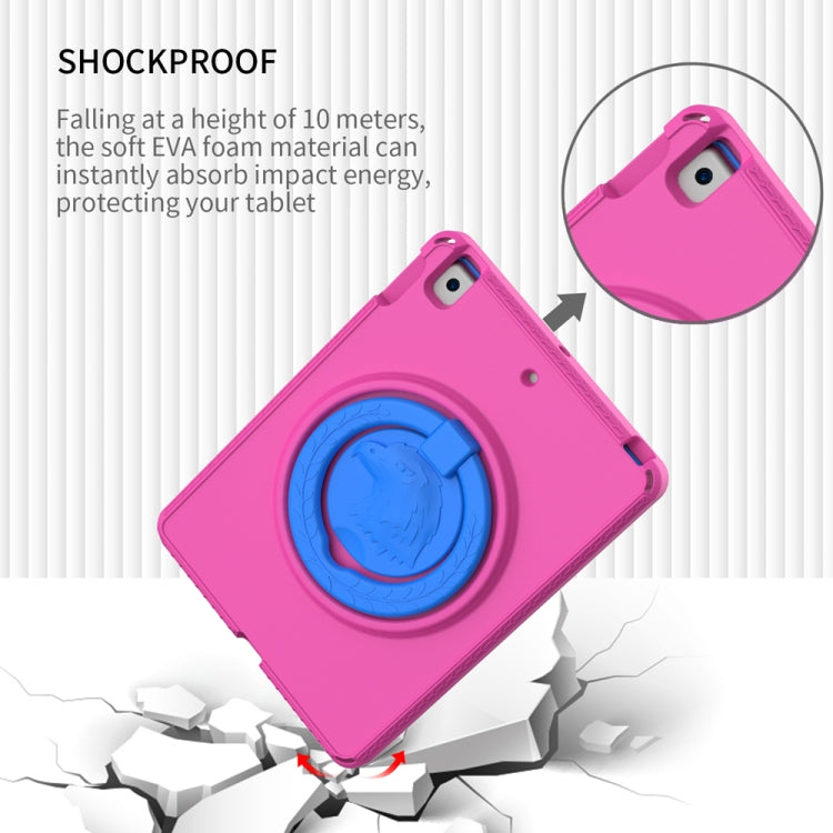 For iPad Pro 10.5 2019/2017 / 10.2 2021/2019 EVA + PC Shockproof Tablet Case with Waterproof Frame(Rose Red) - iPad Pro 10.5 inch Cases by buy2fix | Online Shopping UK | buy2fix