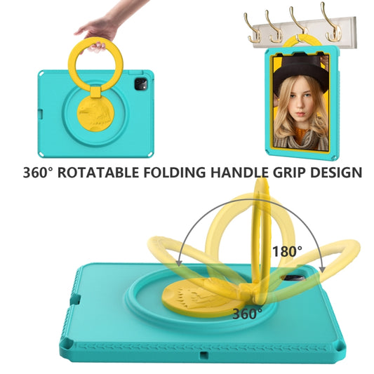 For iPad Pro 11 2022/2021/2020/2018 / Air5 10.9 2022 / Air4 10.9 2020 EVA + PC Shockproof Tablet Case with Waterproof Frame(Glacier Green) - iPad Pro 11 (2022/2021) Cases by buy2fix | Online Shopping UK | buy2fix