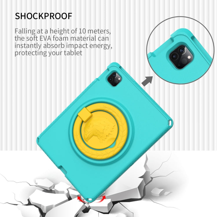 For iPad Pro 11 2022/2021/2020/2018 / Air5 10.9 2022 / Air4 10.9 2020 EVA + PC Shockproof Tablet Case with Waterproof Frame(Glacier Green) - iPad Pro 11 (2022/2021) Cases by buy2fix | Online Shopping UK | buy2fix