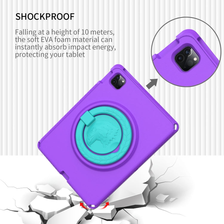 For iPad Pro 11 2022/2021/2020/2018 / Air5 10.9 2022 / Air4 10.9 2020 EVA + PC Shockproof Tablet Case with Waterproof Frame(Purple) - iPad Pro 11 (2022/2021) Cases by buy2fix | Online Shopping UK | buy2fix