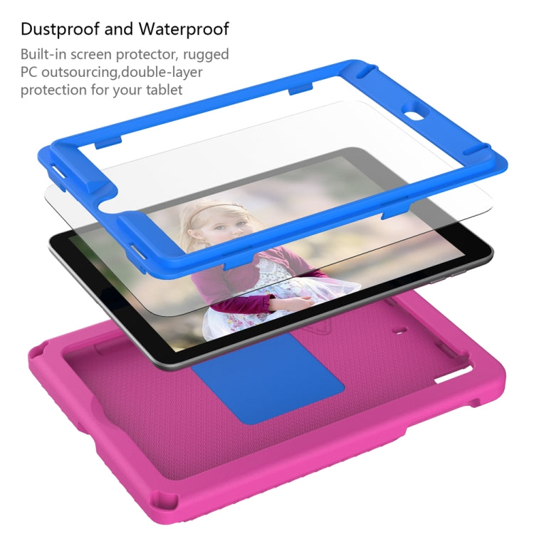 For iPad mini 1/2/3/4/5 EVA + PC Shockproof Tablet Case with Waterproof Frame(Rose Red) - iPad mini (2019) / mini 5 Cases by buy2fix | Online Shopping UK | buy2fix