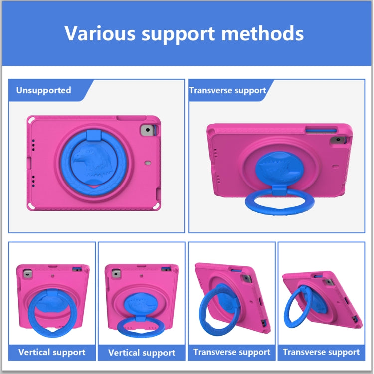 For iPad mini 1/2/3/4/5 EVA + PC Shockproof Tablet Case with Waterproof Frame(Rose Red) - iPad mini (2019) / mini 5 Cases by buy2fix | Online Shopping UK | buy2fix