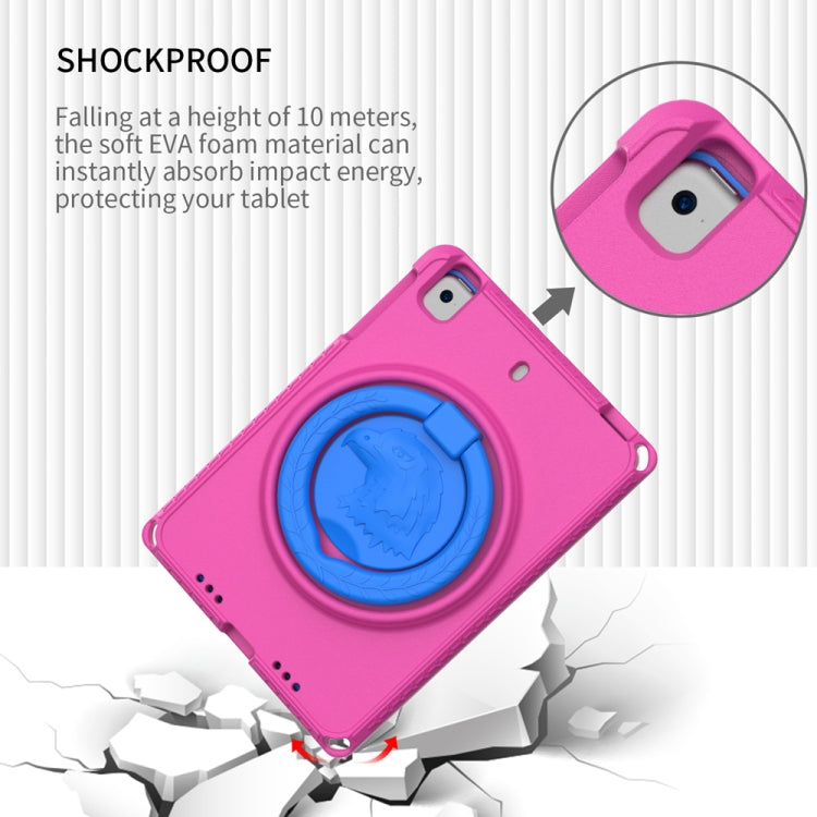 For iPad mini 1/2/3/4/5 EVA + PC Shockproof Tablet Case with Waterproof Frame(Rose Red) - iPad mini (2019) / mini 5 Cases by buy2fix | Online Shopping UK | buy2fix