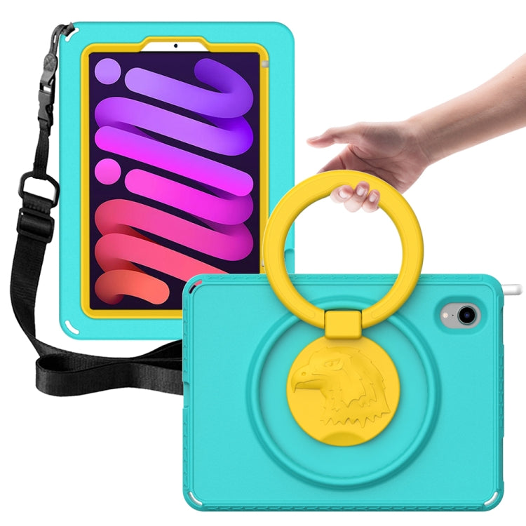For iPad mini 6 / mini 2024 EVA + PC Shockproof Tablet Case with Waterproof Frame(Glacier Green) - iPad mini 6 Cases by buy2fix | Online Shopping UK | buy2fix