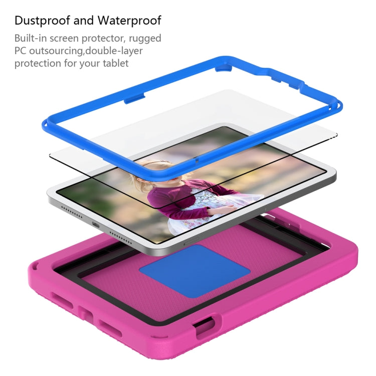 For iPad mini 6 / mini 2024 EVA + PC Shockproof Tablet Case with Waterproof Frame(Rose Red) - iPad mini 6 Cases by buy2fix | Online Shopping UK | buy2fix