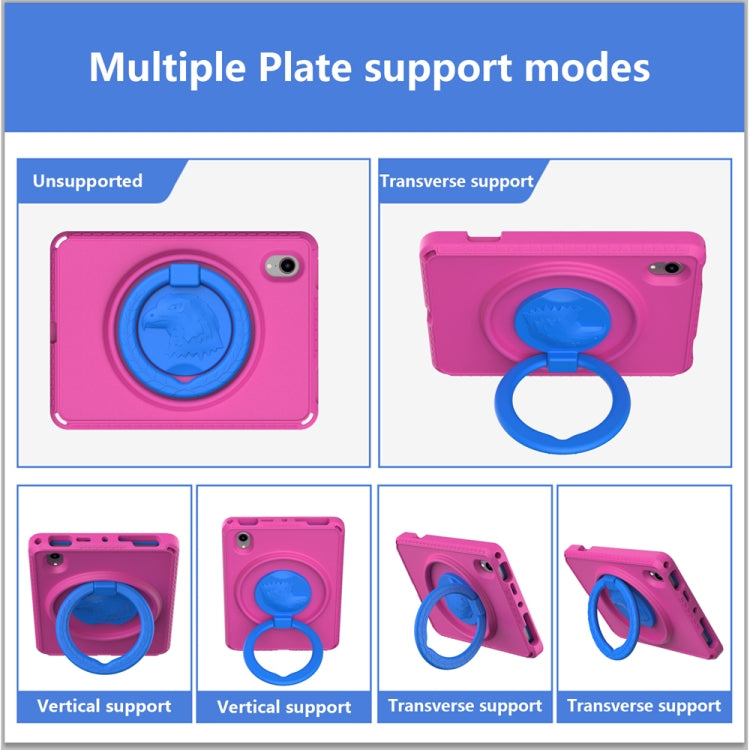 For iPad mini 6 / mini 2024 EVA + PC Shockproof Tablet Case with Waterproof Frame(Rose Red) - iPad mini 6 Cases by buy2fix | Online Shopping UK | buy2fix