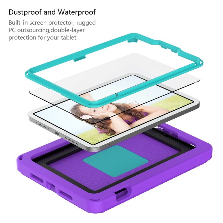 For iPad mini 6 / mini 2024 EVA + PC Shockproof Tablet Case with Waterproof Frame(Purple) - iPad mini 6 Cases by buy2fix | Online Shopping UK | buy2fix