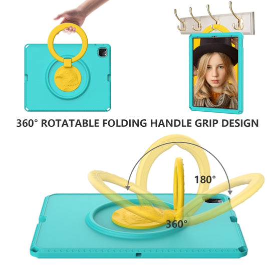 For iPad Pro 12.9 inch 2022/2021/2020/2018 EVA + PC Shockproof Tablet Case without Waterproof Frame(Glacier Green) - iPad Pro 12.9 (2022/2021) Cases by buy2fix | Online Shopping UK | buy2fix