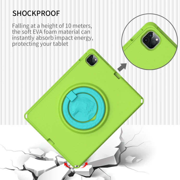 For iPad Pro 12.9 inch 2022/2021/2020/2018 EVA + PC Shockproof Tablet Case without Waterproof Frame(Grass Green) - iPad Pro 12.9 (2022/2021) Cases by buy2fix | Online Shopping UK | buy2fix