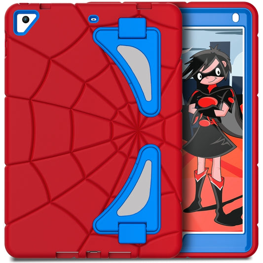 For iPad 9.7 2018 / 2017 / Air 2 Silicone + PC Shockproof Protective Tablet Case(Red+Blue) - iPad 9.7 (2018) & (2017) Cases by buy2fix | Online Shopping UK | buy2fix