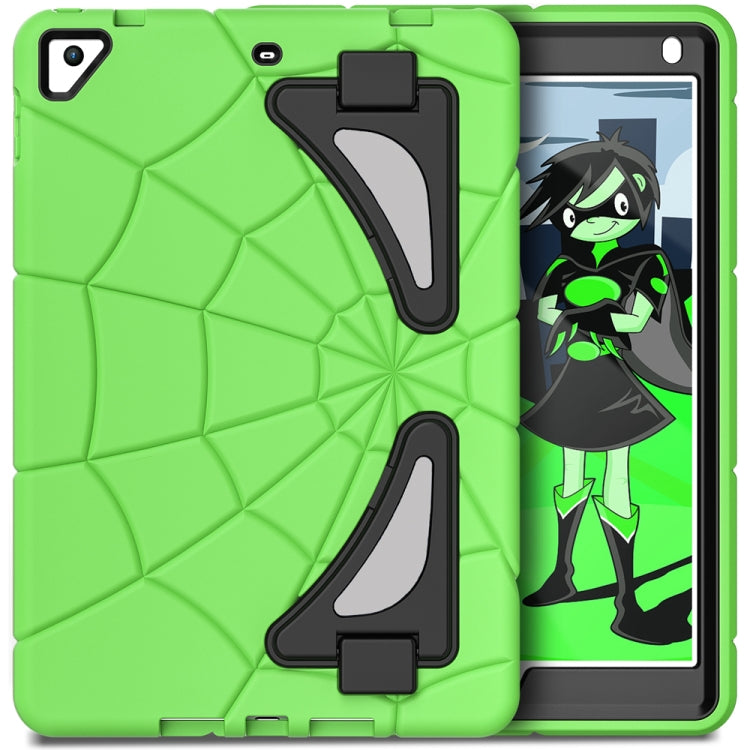 For iPad 9.7 2018 / 2017 / Air 2 Silicone + PC Shockproof Protective Tablet Case(Green+Black) - iPad 9.7 (2018) & (2017) Cases by buy2fix | Online Shopping UK | buy2fix
