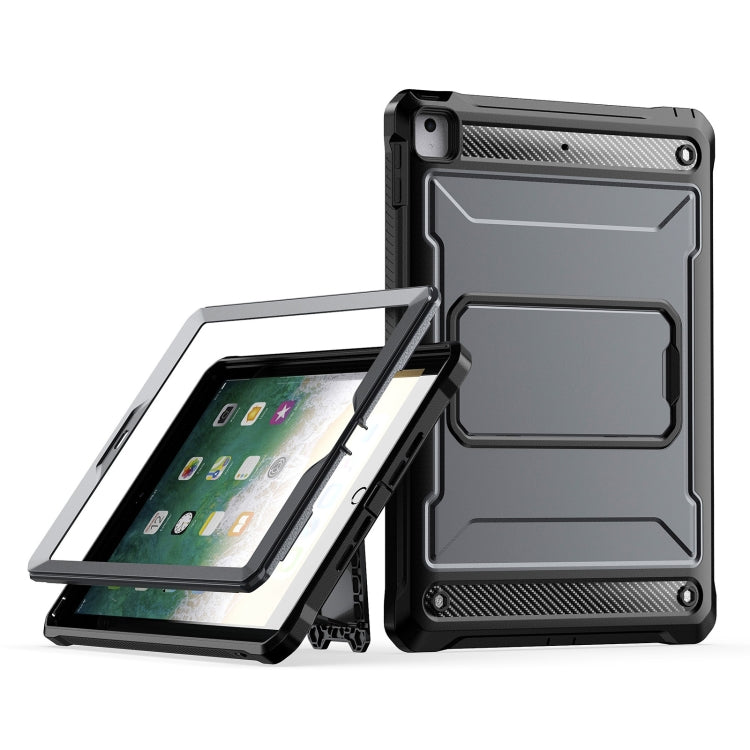 For iPad 9.7 2017/2018 Explorer PC + TPU Tablet Protective Case(Grey) - iPad 9.7 (2018) & (2017) Cases by buy2fix | Online Shopping UK | buy2fix