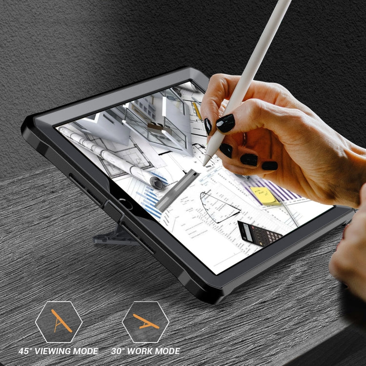 For iPad 9.7 2017/2018 Explorer PC + TPU Tablet Protective Case(Grey) - iPad 9.7 (2018) & (2017) Cases by buy2fix | Online Shopping UK | buy2fix